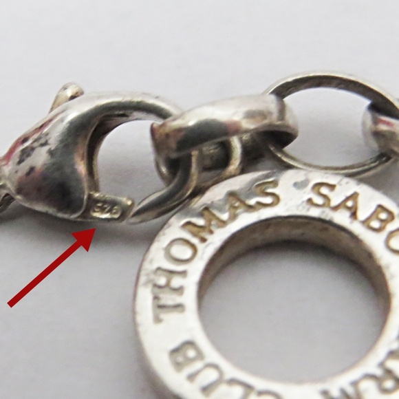 2 Sterling Silver Bracelets  1 Thomas Sabo (Small)  1 Charm Bracelet - Picture 2 of 6